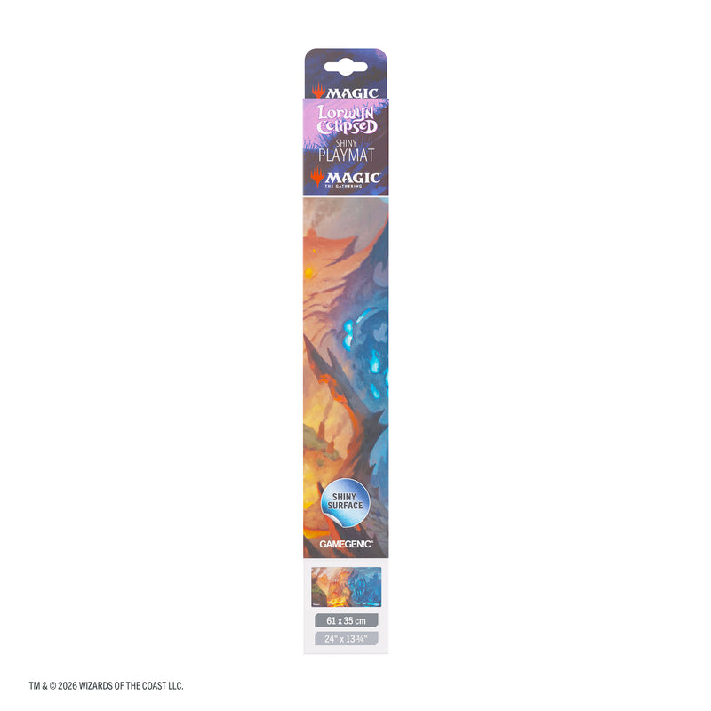 Load image into Gallery viewer, Magic: The Gathering | Lorwyn Eclipsed Shiny Playmat - Steam Vents
