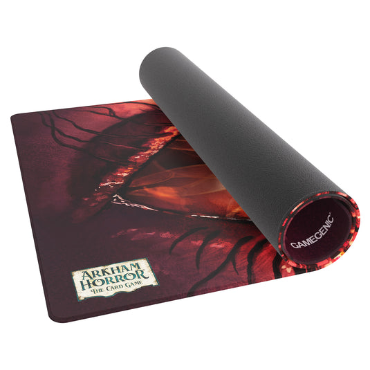Image of Arkham Horror: Game Mat - Truth is Out There partially rolled-up
