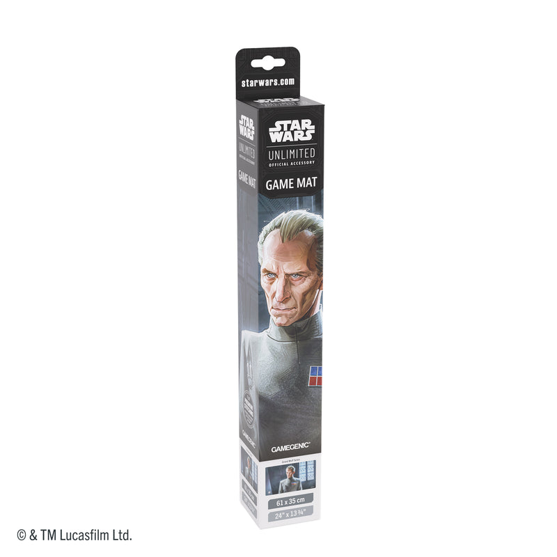 Load image into Gallery viewer, Star Wars: Unlimited Game Mat - Grand Moff Tarkin - Front of packaging featuring art of Grand Moff Tarkin.
