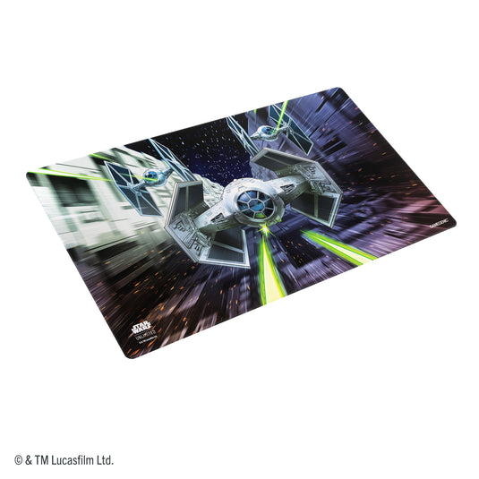 Star Wars: Unlimited Shiny Game Mat - Victor Squadron - Front of game mat featuring art of Victor Squadron. 