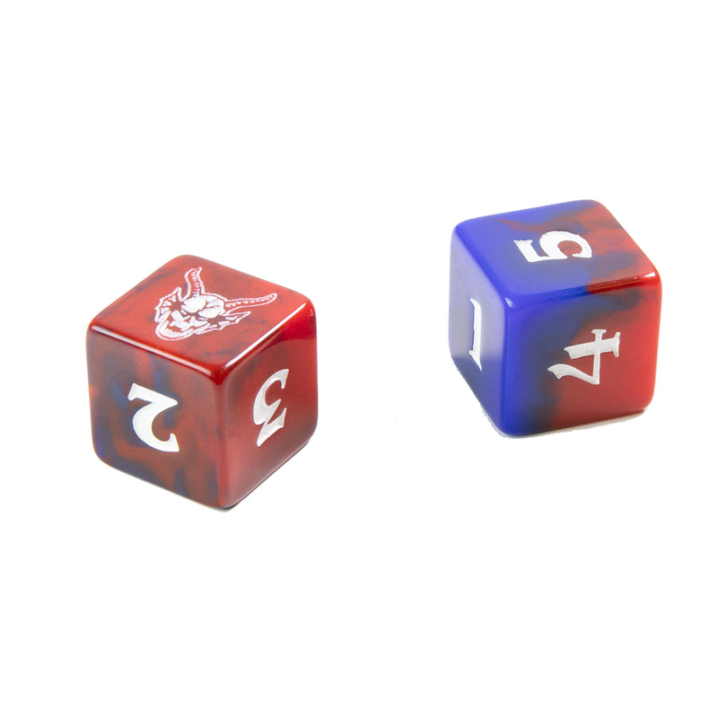 Load image into Gallery viewer, Stranger Things - Hellfire Club Hellfire Club D6 Dice Set (12x) – 16mm
