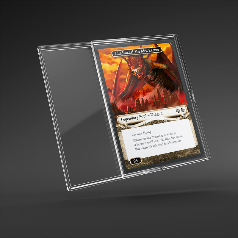 Slide Card Cases - Premium Hard-Shell Card Holders (12 Pack) Asmodee USA Slide Card Cases - Premium Hard-Shell Card Holders (12 Pack) Asmodee USA