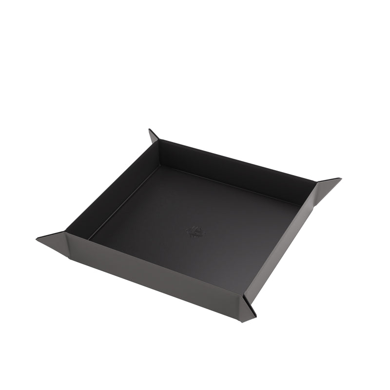 Load image into Gallery viewer, Magnetic Dice Tray Square Black/Gray
