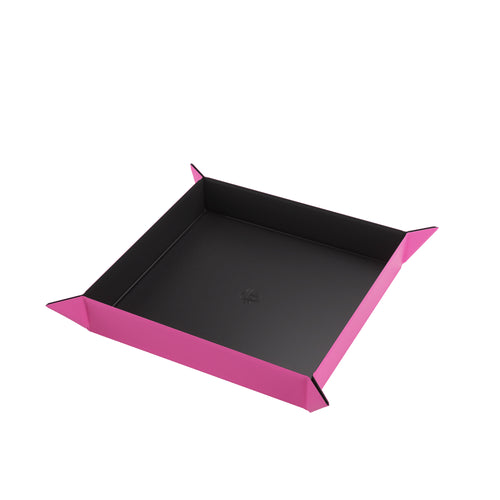 Gamegenic Magnetic Dice Tray Black/Pink