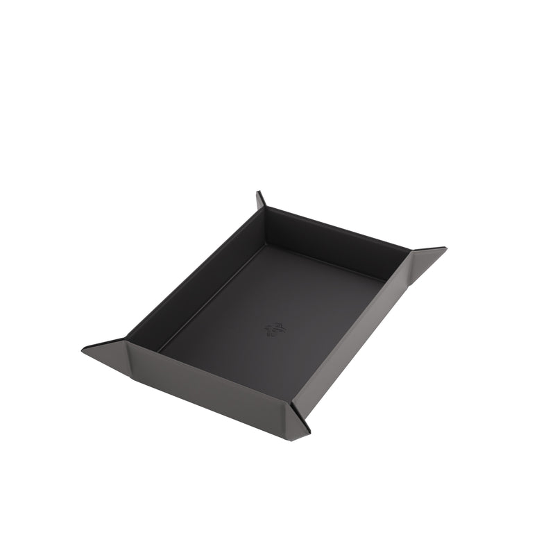 Load image into Gallery viewer, Magnetic Dice Tray Rectangular Black/Gray
