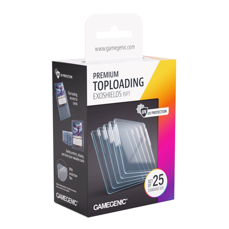 Load image into Gallery viewer, Premium Toploading Exoshields 35pt - Clear

