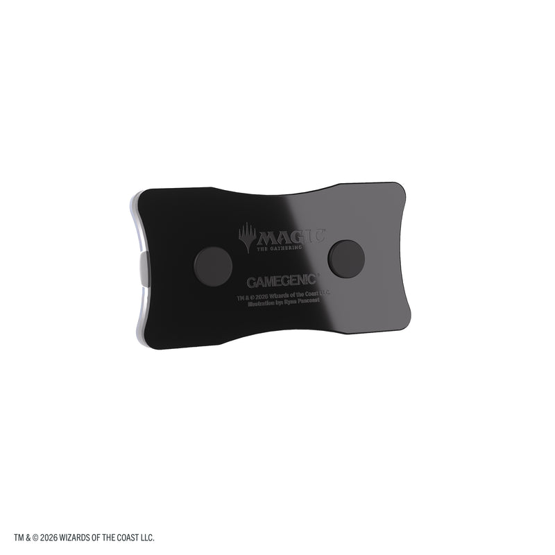 Load image into Gallery viewer, Magic: The Gathering | Reality Fracture Double Life Counter - Overwrite the Multiverse - View of back of life counter with Magic the Gathering branding.
