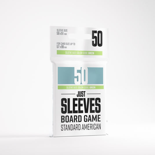 Just Sleeves - Standard American (50) Asmodee USA Just Sleeves - Standard American (50) Asmodee USA