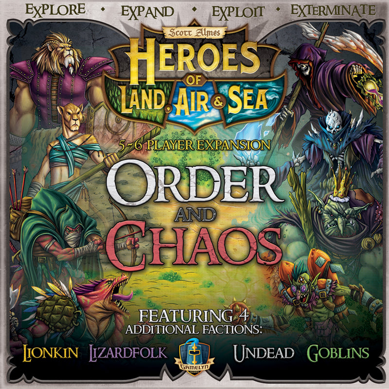 Load image into Gallery viewer, Heroes of Land, Air and Sea: Order and Chaos Expansion
