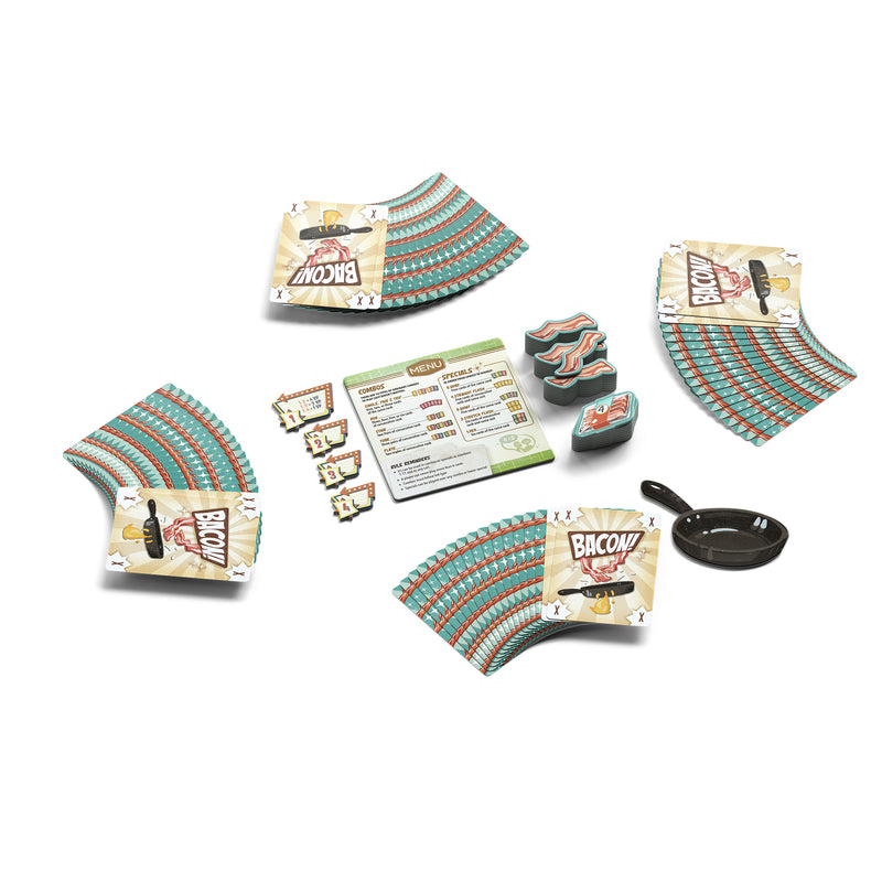 bacon card sleeves Bacon Board Game – Asmodee USA