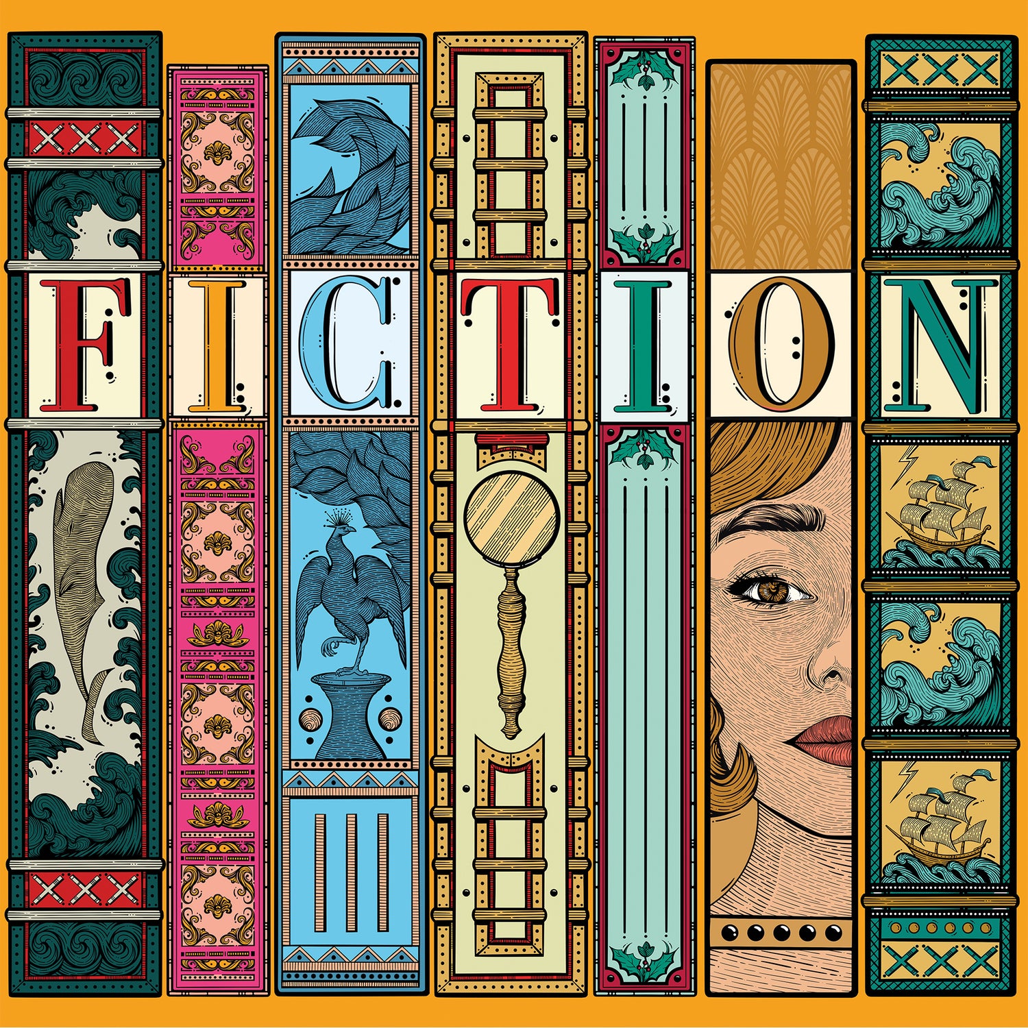 Fiction Board Game – Asmodee USA