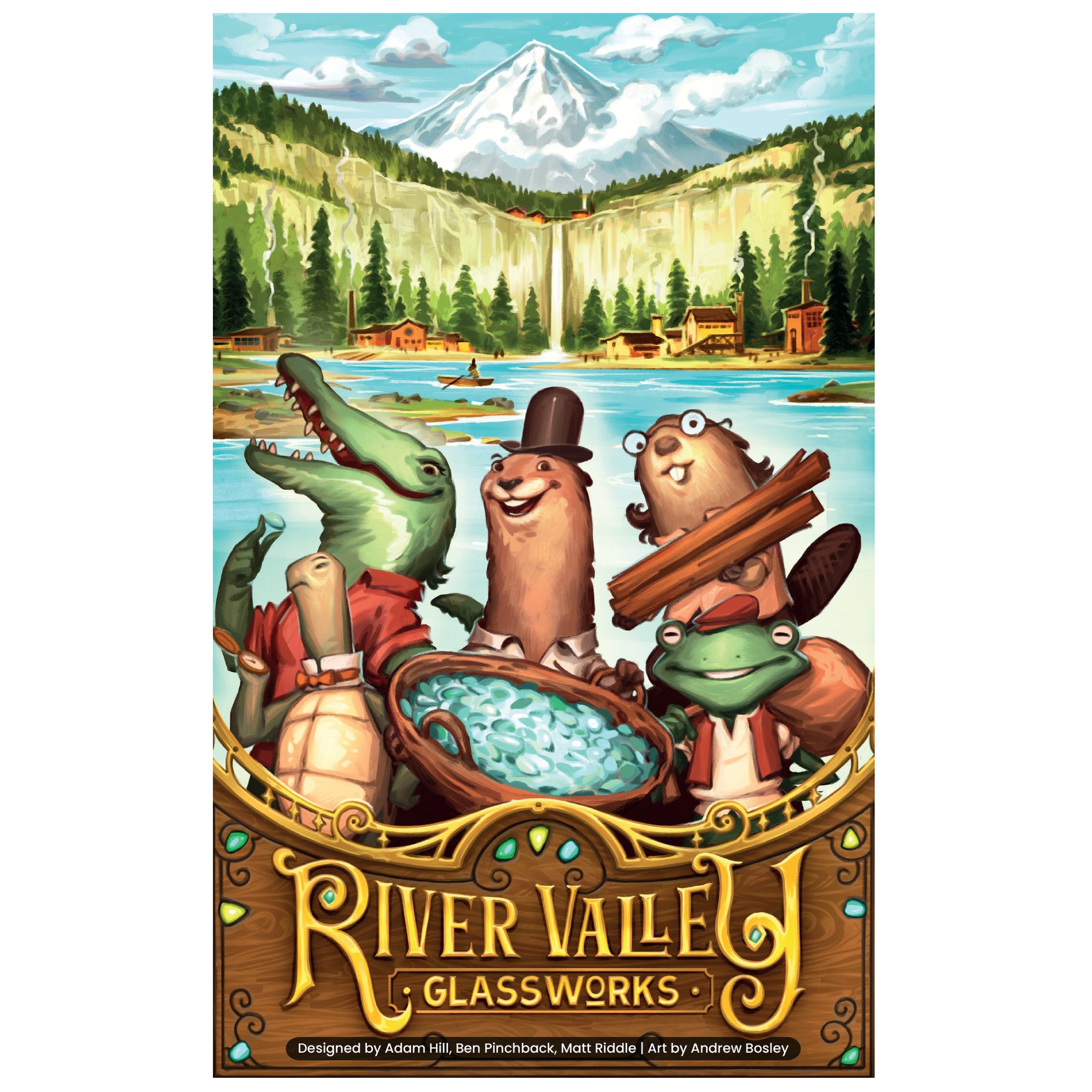 River Valley Glassworks Board Game – Asmodee North America