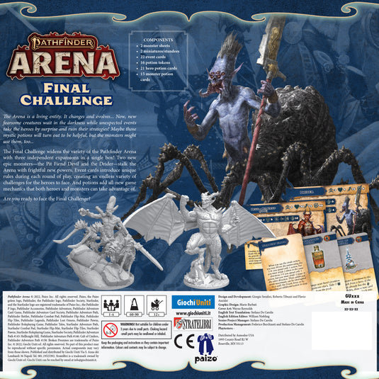 Pathfinder Arena - the Final Challenge