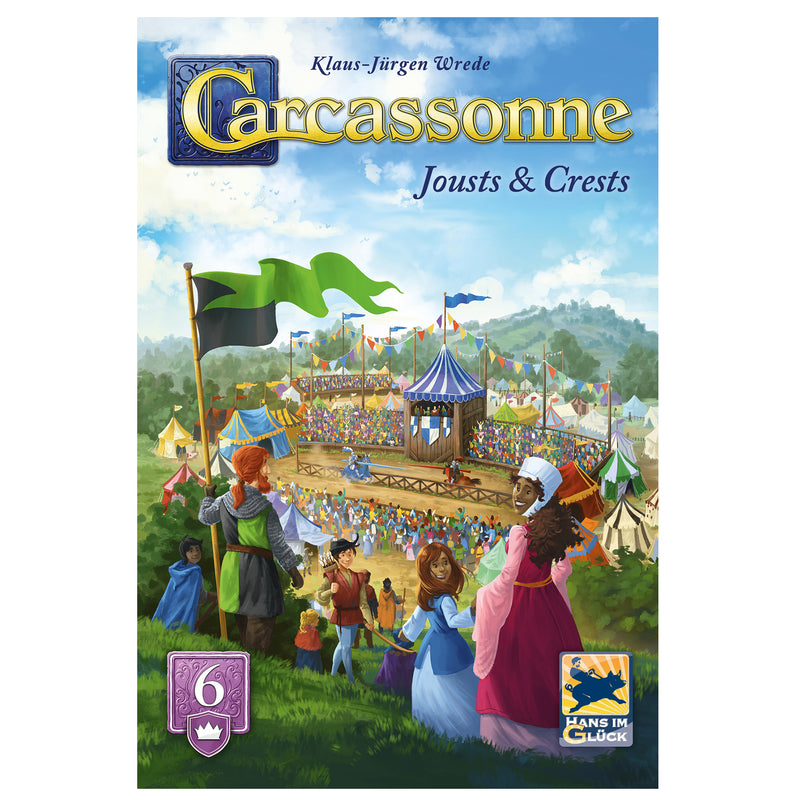 Load image into Gallery viewer, Carcassonne Exp 6: Jousts &amp; Crests
