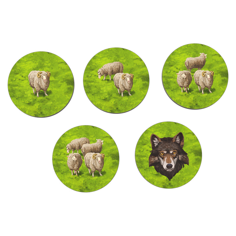Load image into Gallery viewer, Carcassonne Exp 9: Sheep &amp; Shepherds
