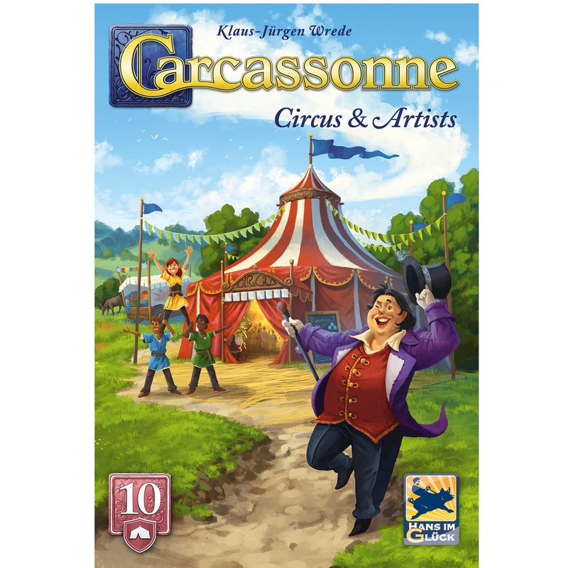 Load image into Gallery viewer, Carcassonne Exp 10: Circus &amp; Artists
