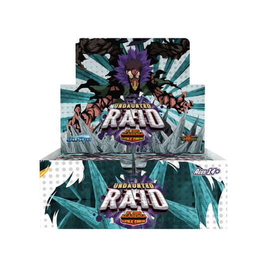 My Hero Academia Collectible Card Game Series 5: Undaunted Raid Booster Display