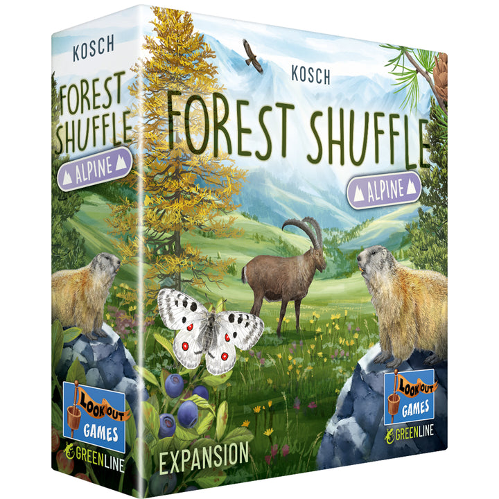 Asmodee - Forest Shuffle: Alpine - Espansione Gioco Da Tavolo - 2-5 Giocatori, 10+ Anni - Edizione Italiana