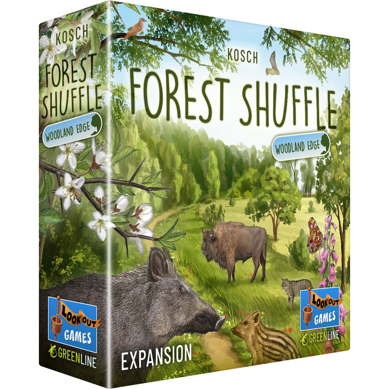forest shuffle card sleeves Forest Shuffle: Woodland Edge Card Game Expansion – Asmodee USA