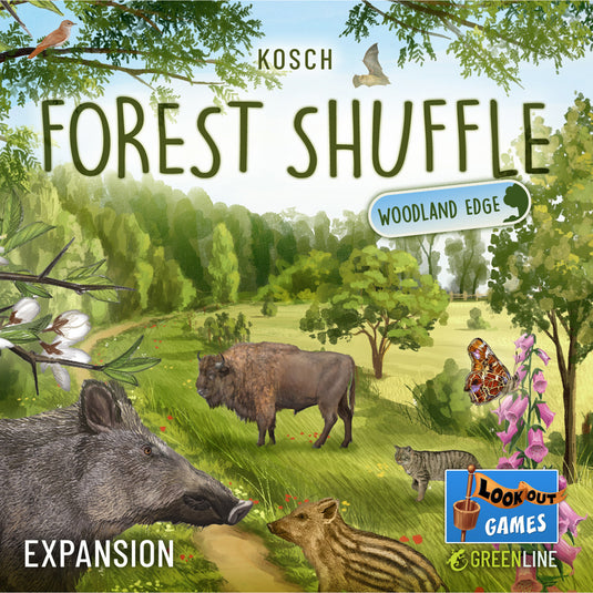 Forest Shuffle: Woodland Edge Card Game Expansion Asmodee USA Forest Shuffle: Woodland Edge Card Game Expansion Asmodee USA