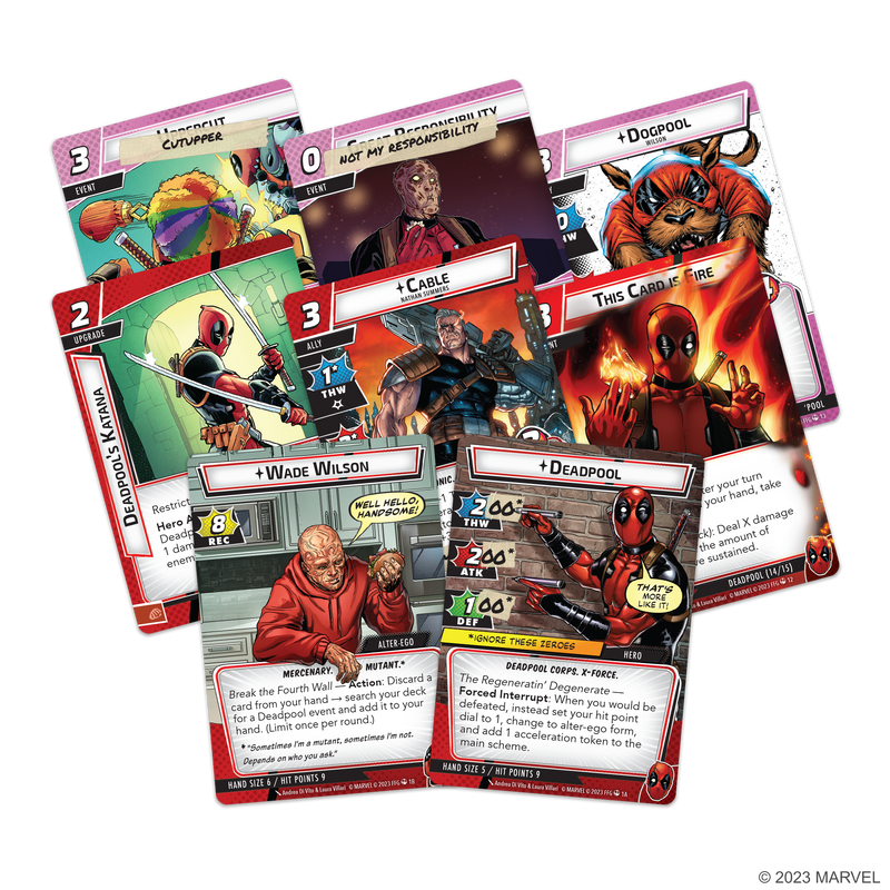 Load image into Gallery viewer, Marvel Champions: The Card Game - Deadpool Expanded Hero Pack
