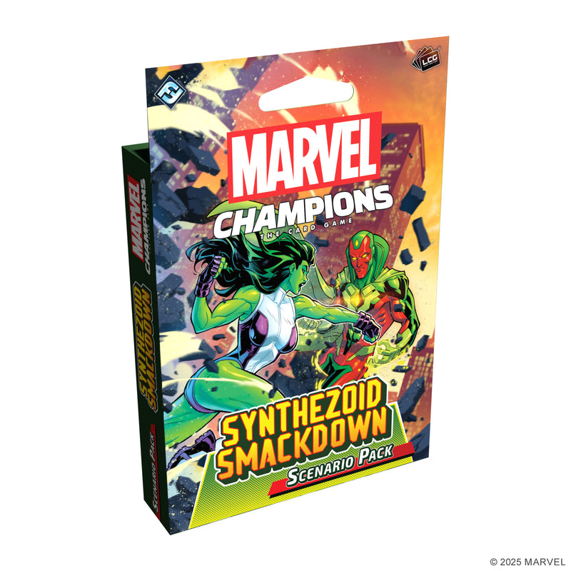 Load image into Gallery viewer, Marvel Champions: The Card Game -Synthezoid Smackdown Scenario Pack
