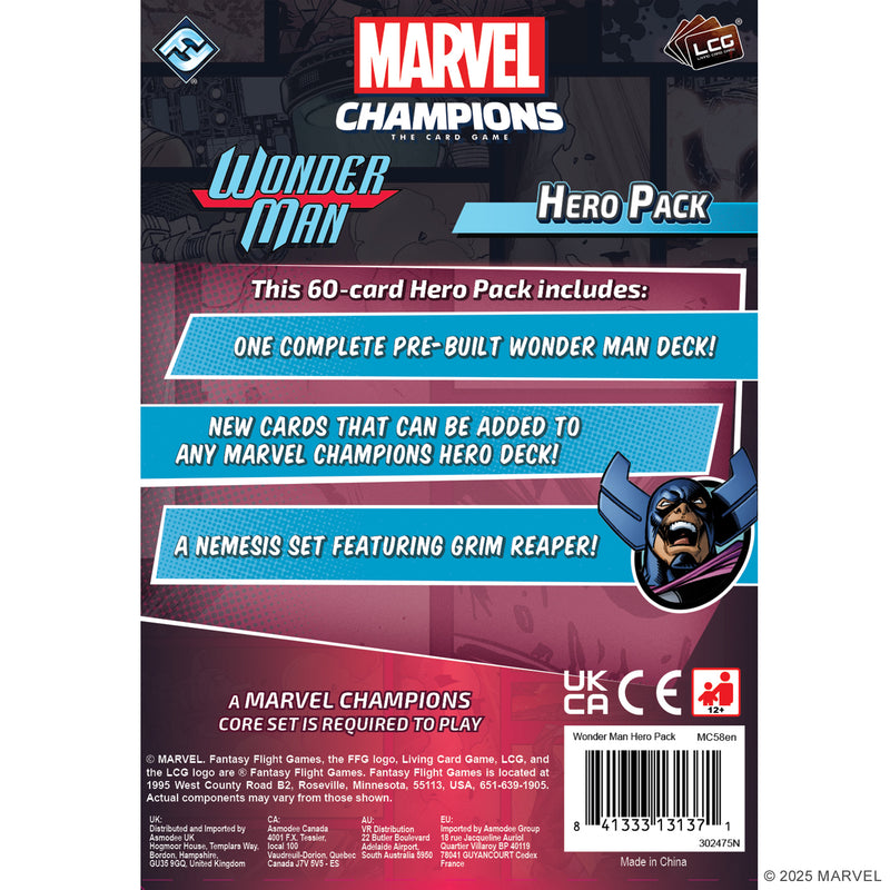 Load image into Gallery viewer, Marvel Champions: The Card Game -Wonder Man Hero Pack

