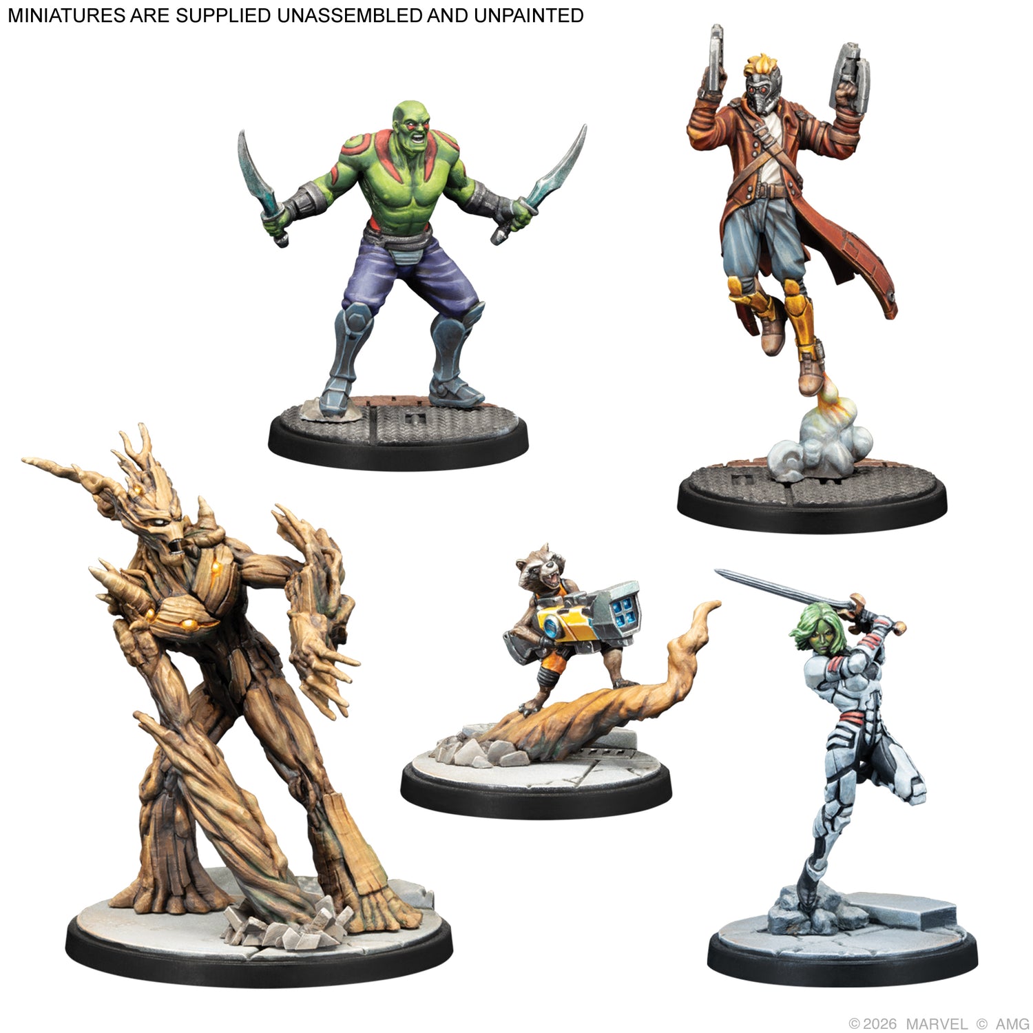 Marvel: Crisis Protocol - Guardians of the Galaxy Starter Set – Asmodee USA