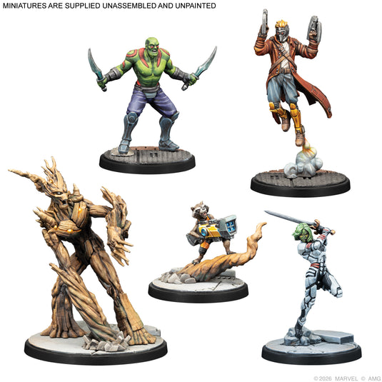 Ghost Protocol: Mainframe Marvel 未使用 FaB Marvel: Crisis Protocol - Guardians of the Galaxy Starter Set