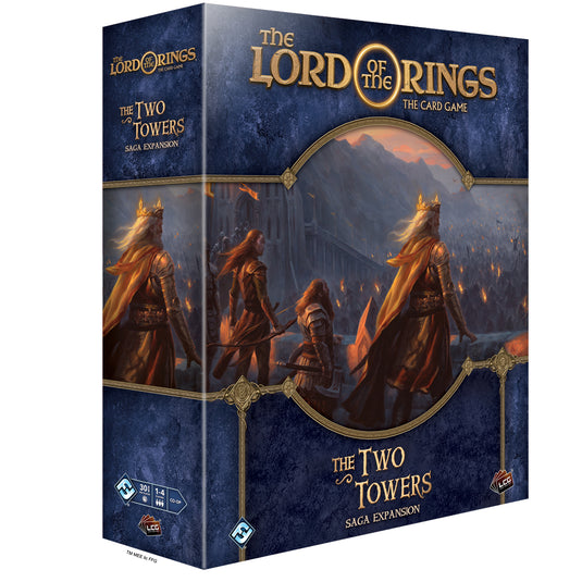 thumbnail image 2 of LOTR TCG Two Towers Complete Factory Sealed Box - 12 Draft Packs - Decipher 2 of 6