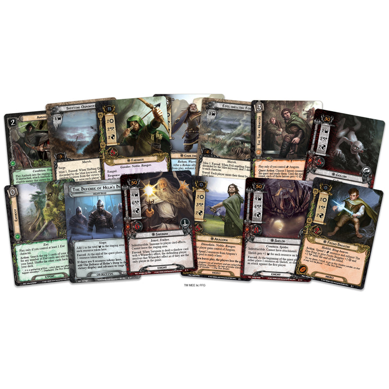 Lord Of The Rings Collectible Rings Lord Of The Rings TCG Part 2/5 Collectible Card Game (CCG) The Two Towers Rare Trading Cards Lord Of The Rings Collectible Rings Lord Of The Rings TCG Part 2/5 Collectible Card Game (CCG) The Two Towers Rare Trading Cards