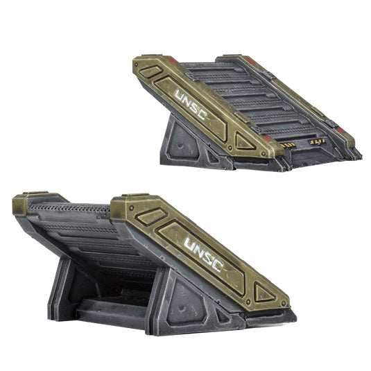 Halo: Flashpoint - Noble Team Expansion - view of terrain miniature. 