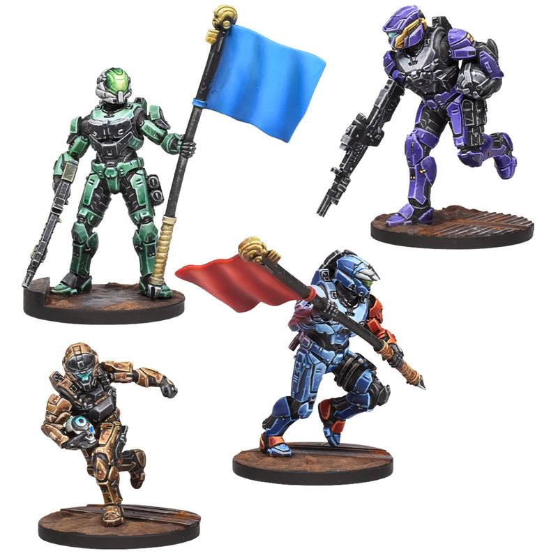 Load image into Gallery viewer, Halo: Flashpoint - Fireteam Wolf - images of Halo miniatures.
