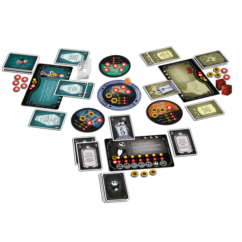 Nightmare Before Christmas Card Game - Take Over the Holidays