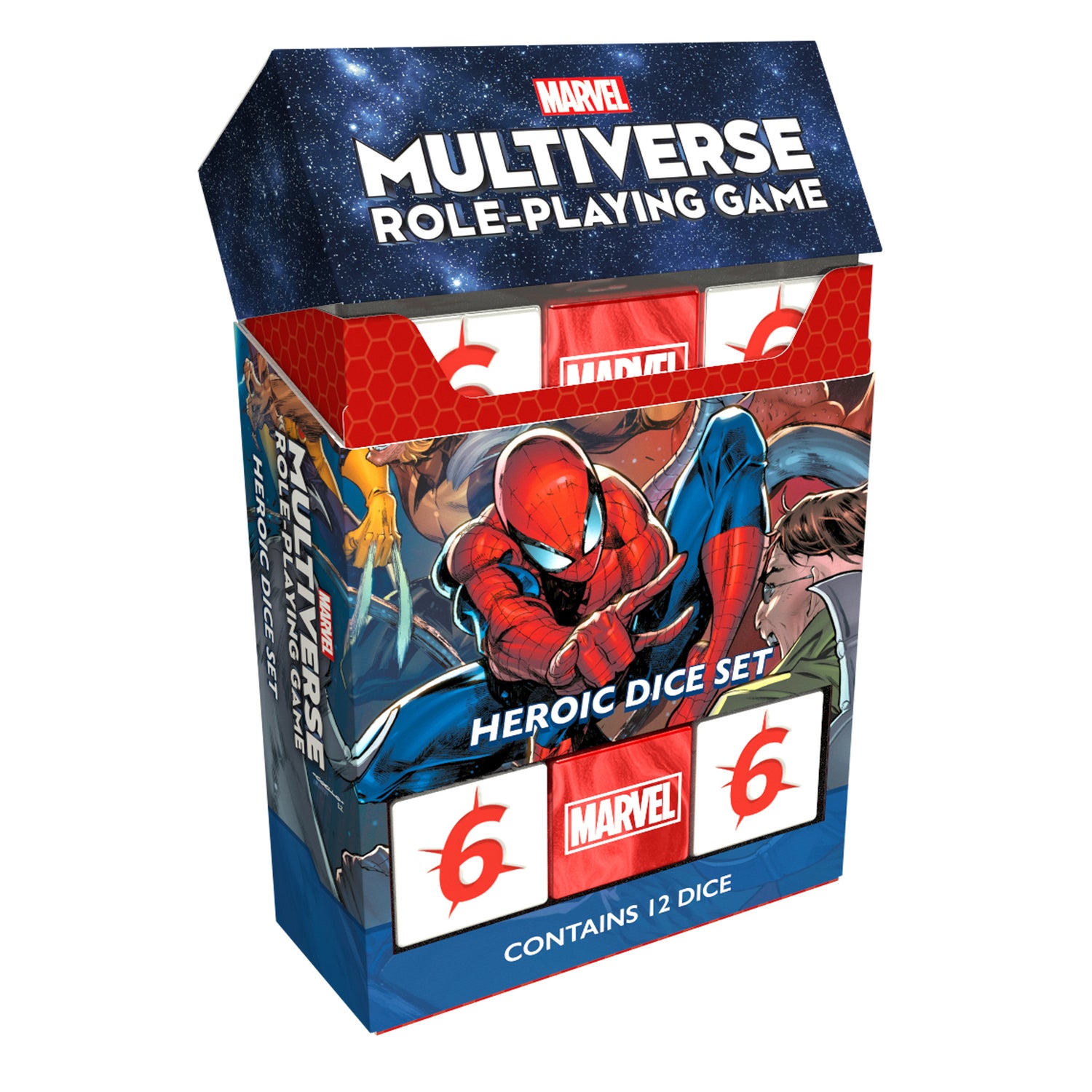 Marvel Multiverse Roleplaying Game Heroic Dice Set – Asmodee USA