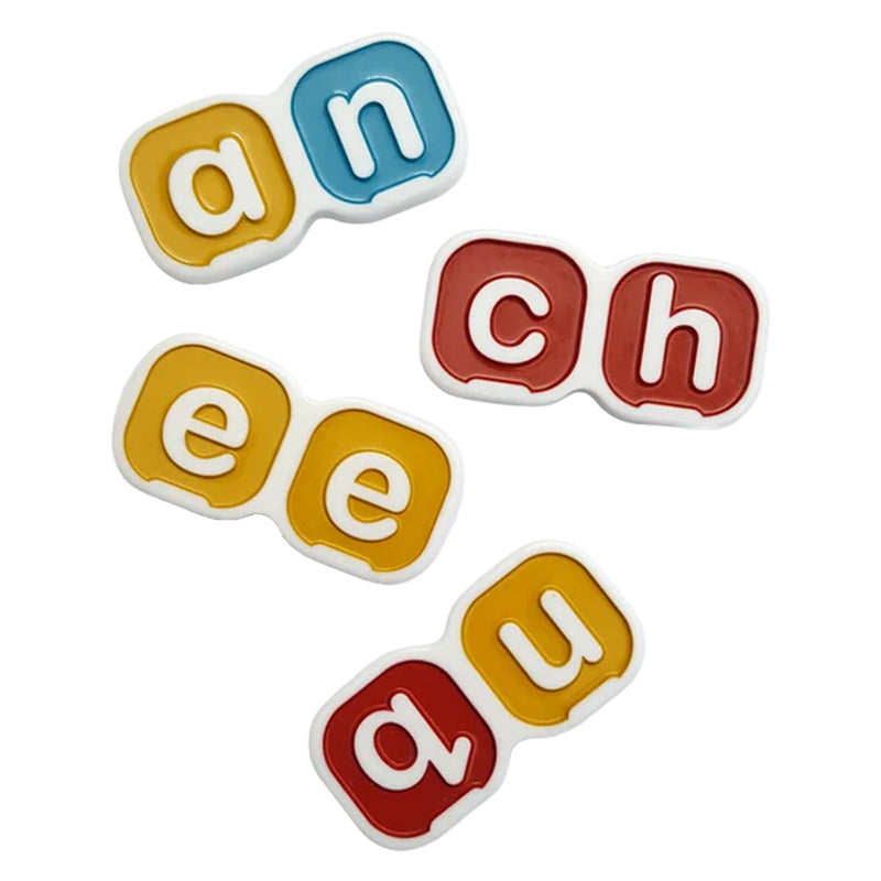 Load image into Gallery viewer, My First Bananagrams - sample letter tiles shown.
