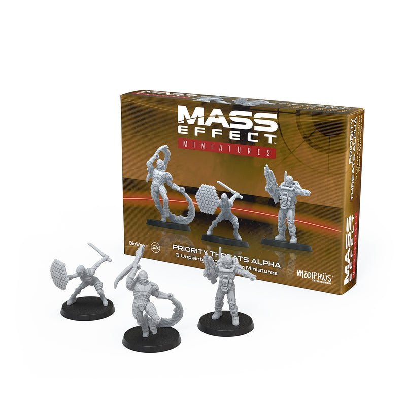 Load image into Gallery viewer, Mass Effect - Priority Threats Alpha - Resin Collectors Miniatures Set
