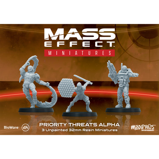 Mass Effect - Priority Threats Alpha - Resin Collectors Miniatures Set