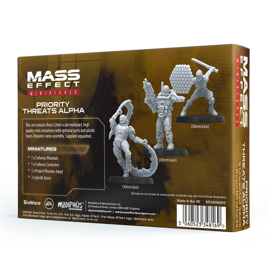 Mass Effect - Priority Threats Alpha - Resin Collectors Miniatures Set