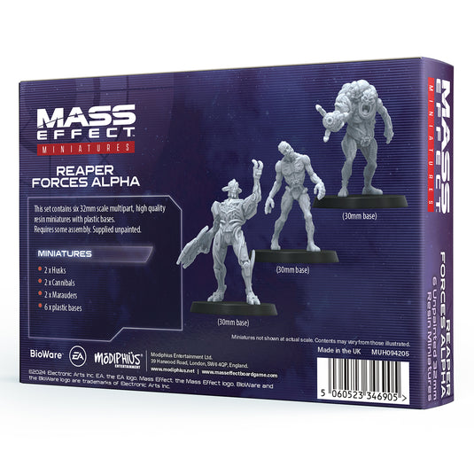 Mass Effect - Reaper Forces Alpha - Resin Collectors Miniatures Set