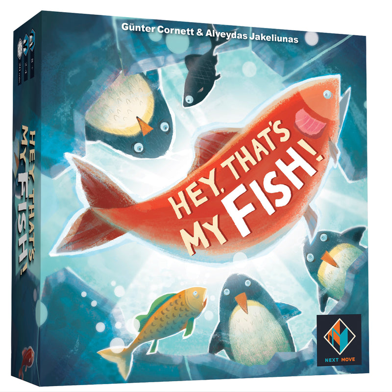 Hey! That's My Fish Board Game - Strategic Penguin Fishing Game – Asmodee  North America