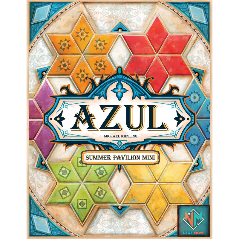 Azul Summer Azul Summer Pavilion Mini Board Game - Portable Travel Edition ...