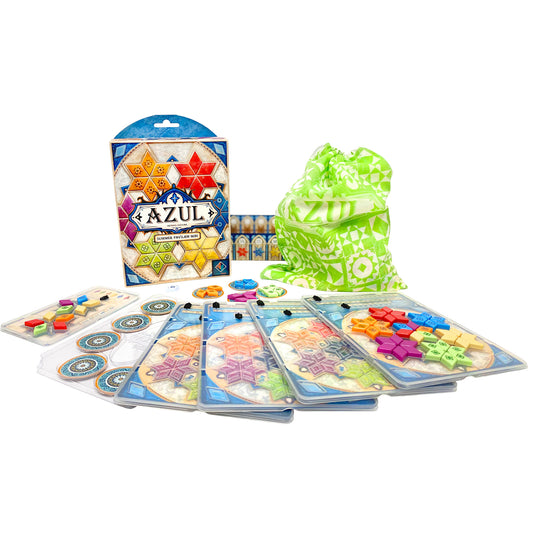 Azul Summer Azul Summer Pavilion Mini Board Game - Portable Travel Edition ...