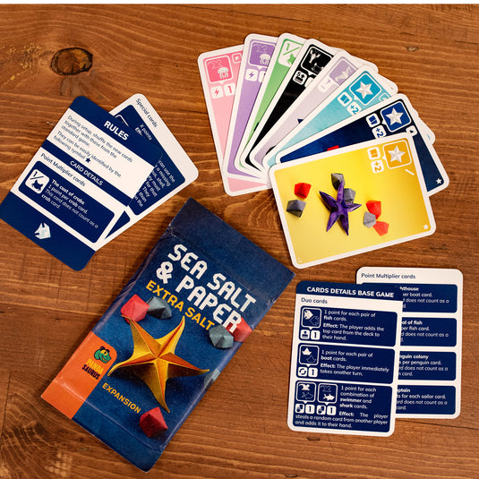 sea salt and paper card sleeves Ryker