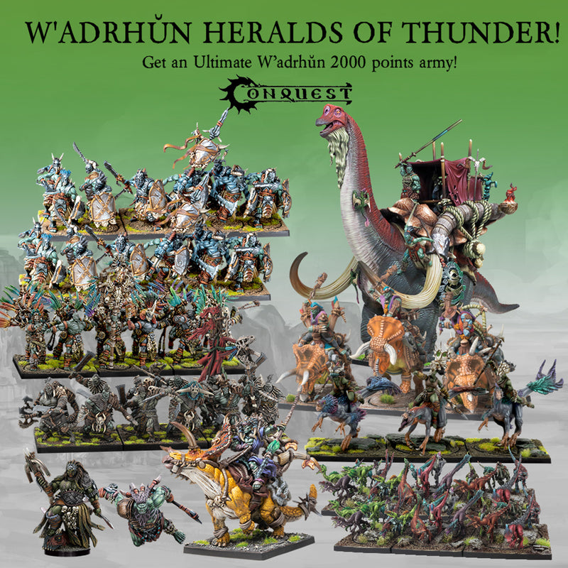 Load image into Gallery viewer, Wadruhn: Heralds of Thunder 2000 pt Army
