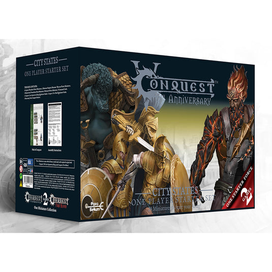 Conquest Miniatures Game - City States - 5th Anniversary Supercharged Starter Set
