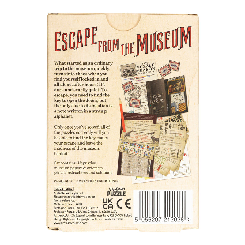 Load image into Gallery viewer, Mini Escape from the Museum Game
