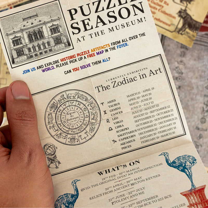 Load image into Gallery viewer, Mini Escape from the Museum Game
