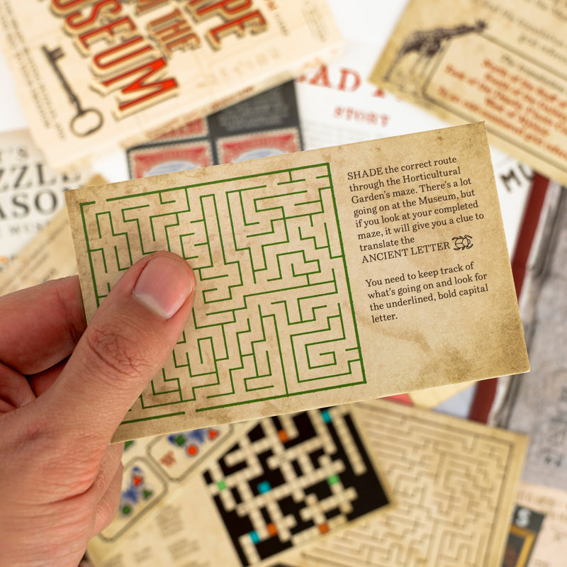 Load image into Gallery viewer, Mini Escape from the Museum Game
