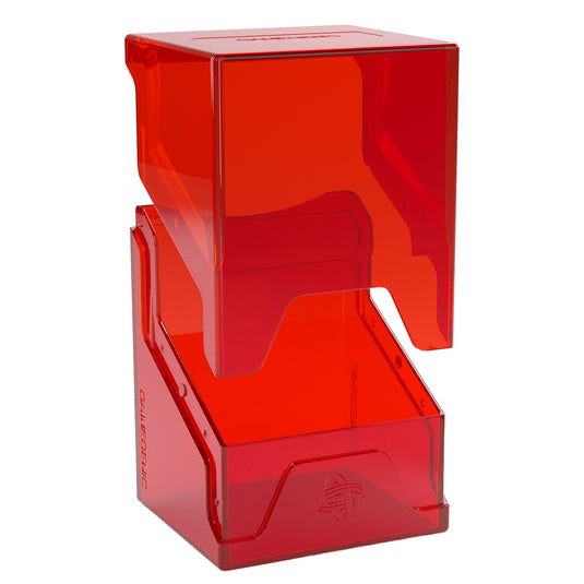 Bastion 80+ XL Red - View of deck box showing how it divides in two.